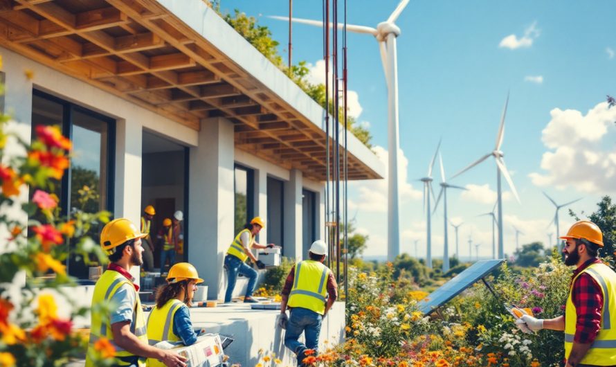 Les chantiers à énergie positive : et si vos travaux vous faisaient gagner de l’argent ?