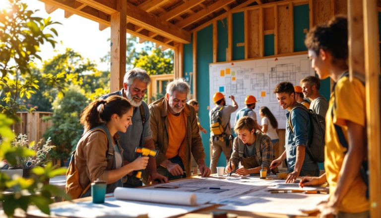 découvrez comment les chantiers coopératifs peuvent vous permettre de construire ou rénover votre maison à moindre coût. apprenez les astuces pour mobiliser une communauté et réduire significativement vos dépenses tout en créant des liens solides.