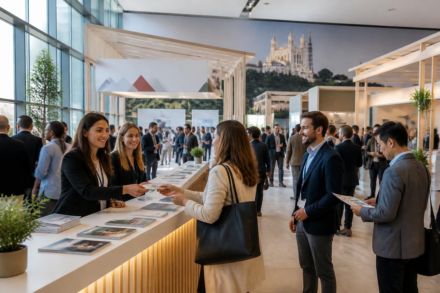 découvrez nos conseils essentiels pour réussir l'accueil de vos visiteurs lors d'un salon professionnel à lyon et maximiser votre impact.